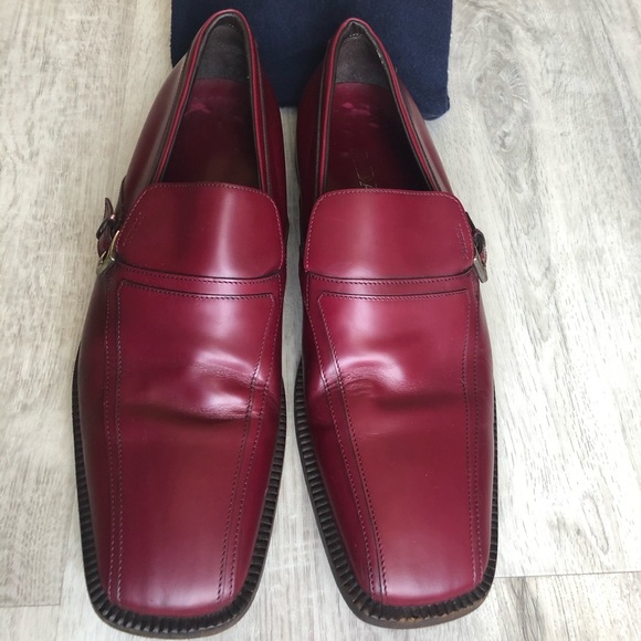 PRADA AUTHENT MEN DRESS SHOES 8.5 EU, FITS US 10,5 - Picture 1 of 7